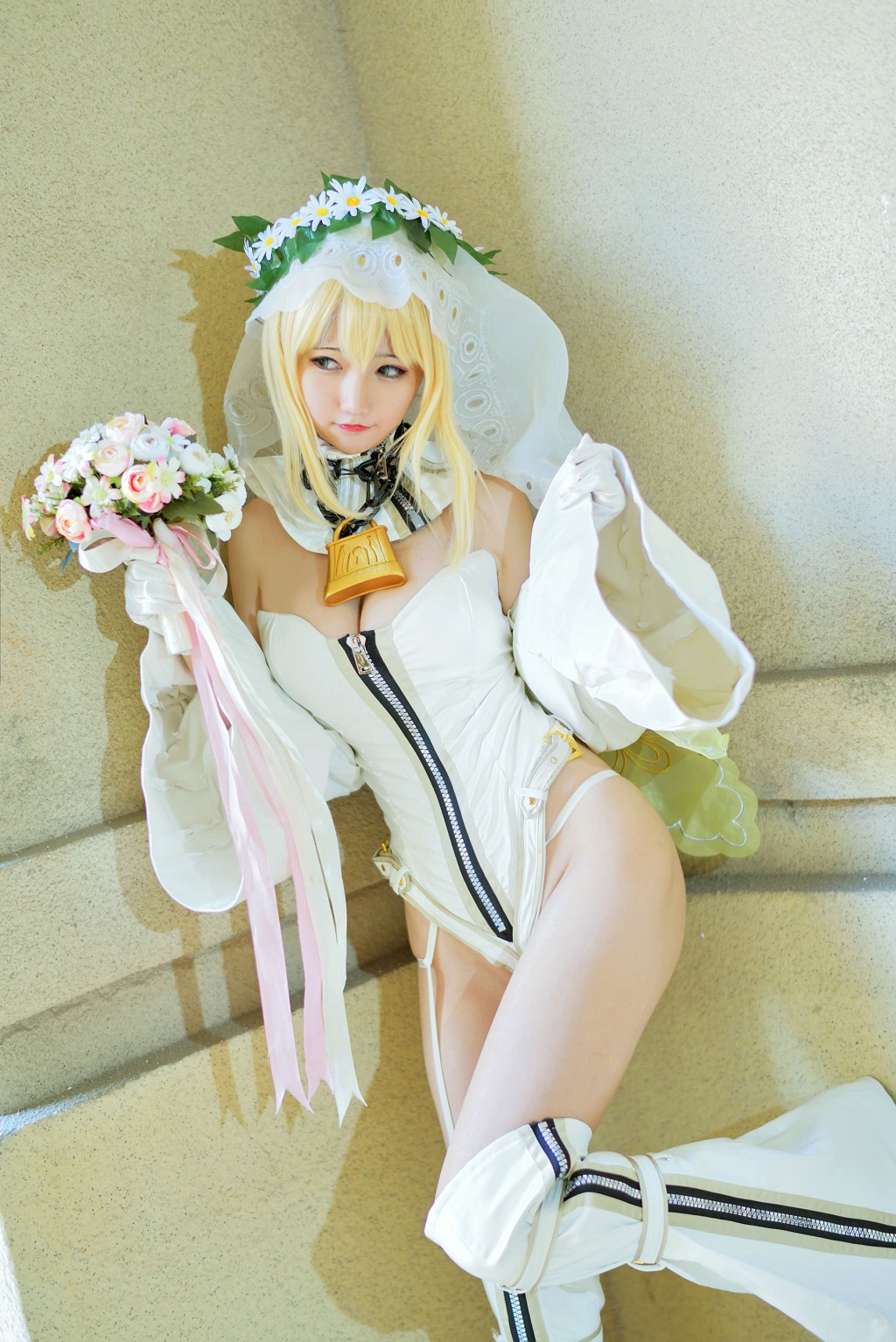 Nagesa魔物女《白衣骑士》  [Cosplay美女] 写真集[45P]