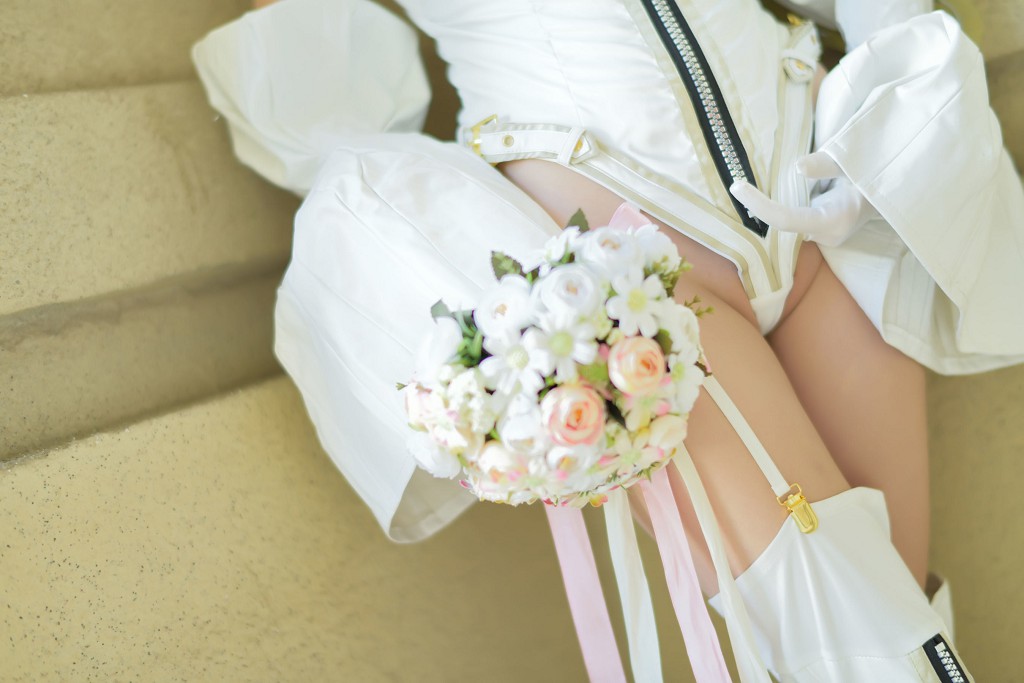 Nagesa魔物女《白衣骑士》  [Cosplay美女] 写真集[45P]