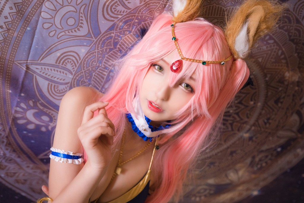 COSER神楽坂真冬《玉藻前舞娘 Mysterious Love》 [福利Cosplay] 写真集[150P]