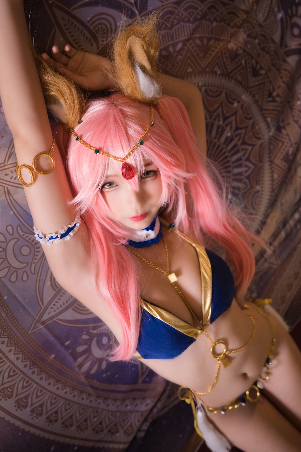 COSER神楽坂真冬《玉藻前舞娘 Mysterious Love》 [福利Cosplay] 写真集[150P]