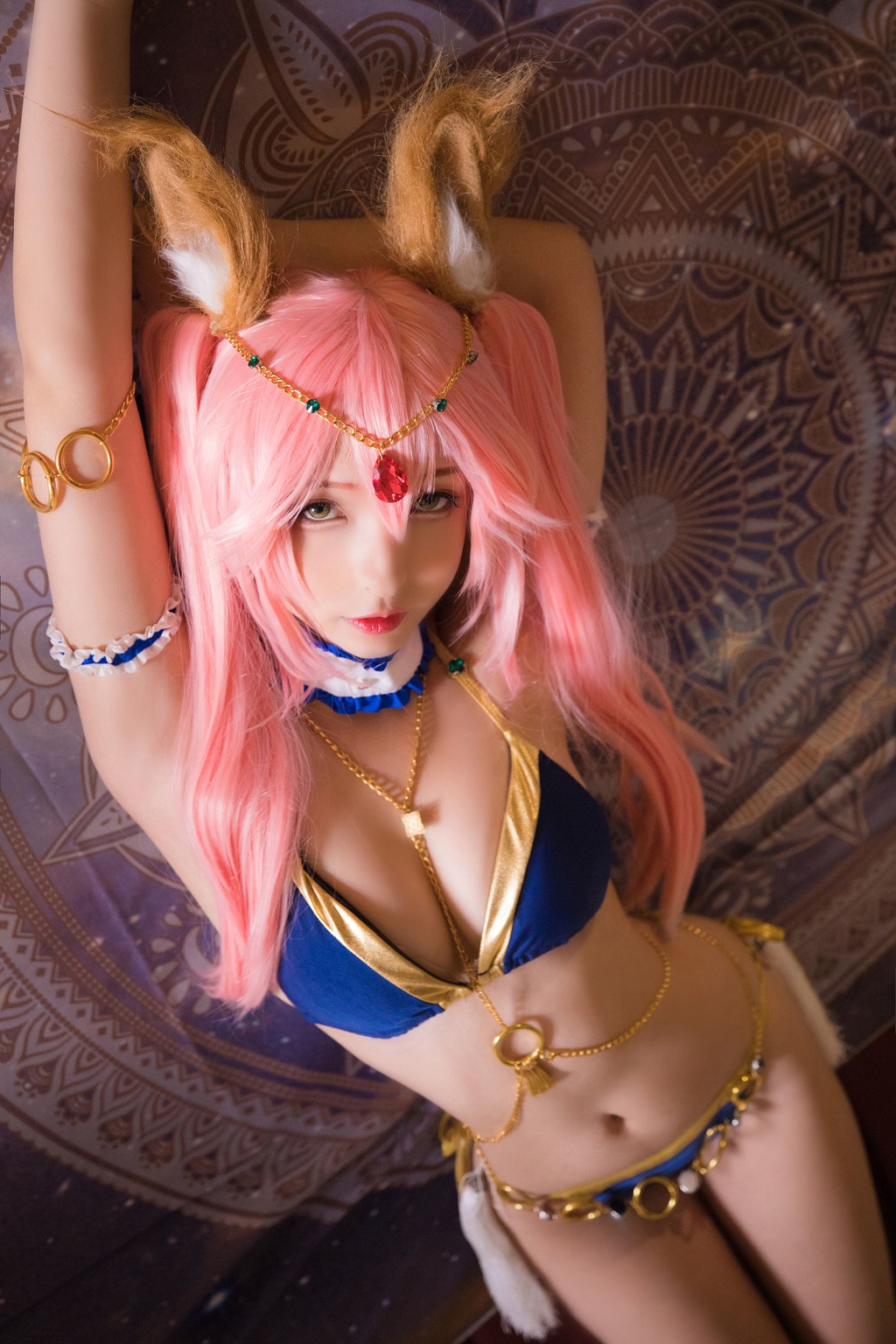 COSER神楽坂真冬《玉藻前舞娘 Mysterious Love》 [福利Cosplay] 写真集[150P]