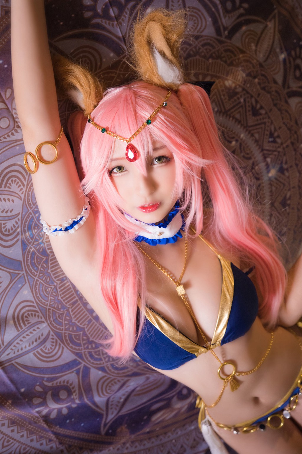 COSER神楽坂真冬《玉藻前舞娘 Mysterious Love》 [福利Cosplay] 写真集[150P]