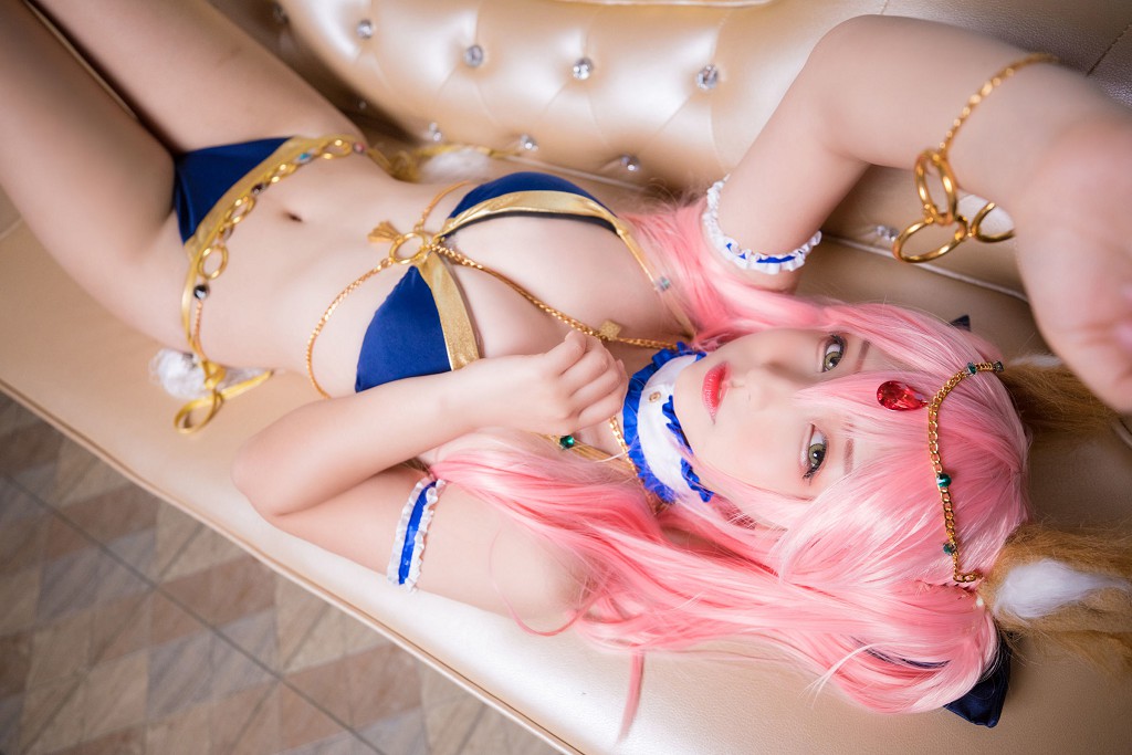 COSER神楽坂真冬《玉藻前舞娘 Mysterious Love》 [福利Cosplay] 写真集[150P]