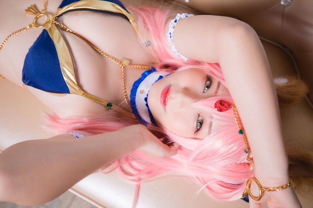 COSER神楽坂真冬《玉藻前舞娘 Mysterious Love》 [福利Cosplay] 写真集[150P]