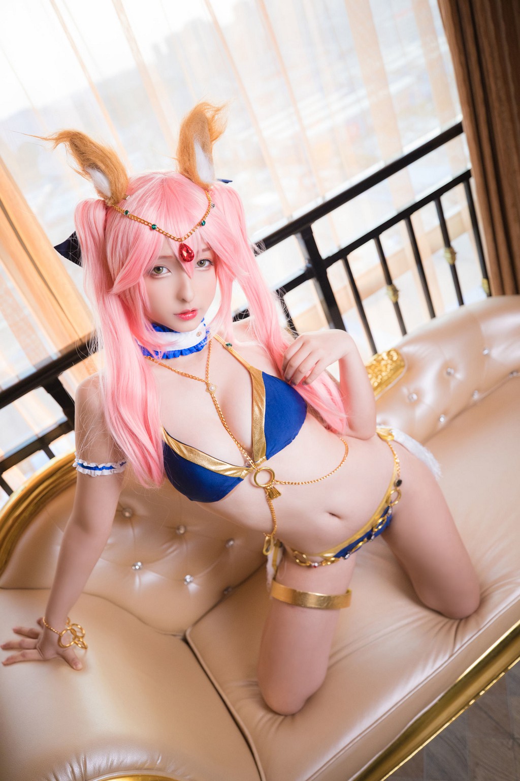 COSER神楽坂真冬《玉藻前舞娘 Mysterious Love》 [福利Cosplay] 写真集[150P]