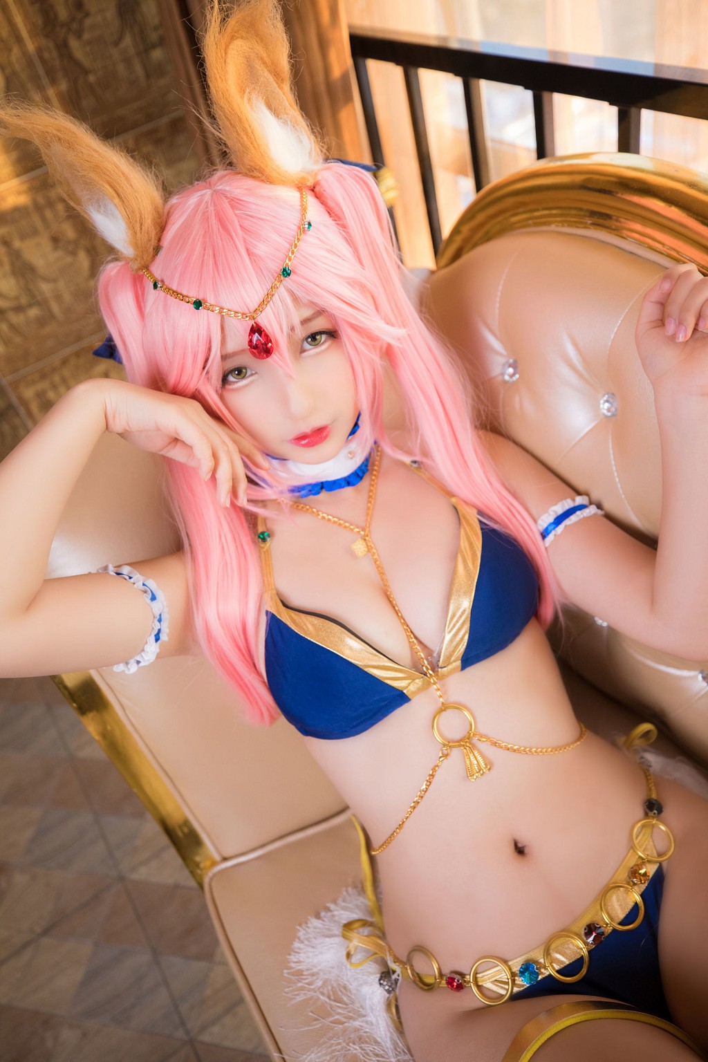 COSER神楽坂真冬《玉藻前舞娘 Mysterious Love》 [福利Cosplay] 写真集[150P]