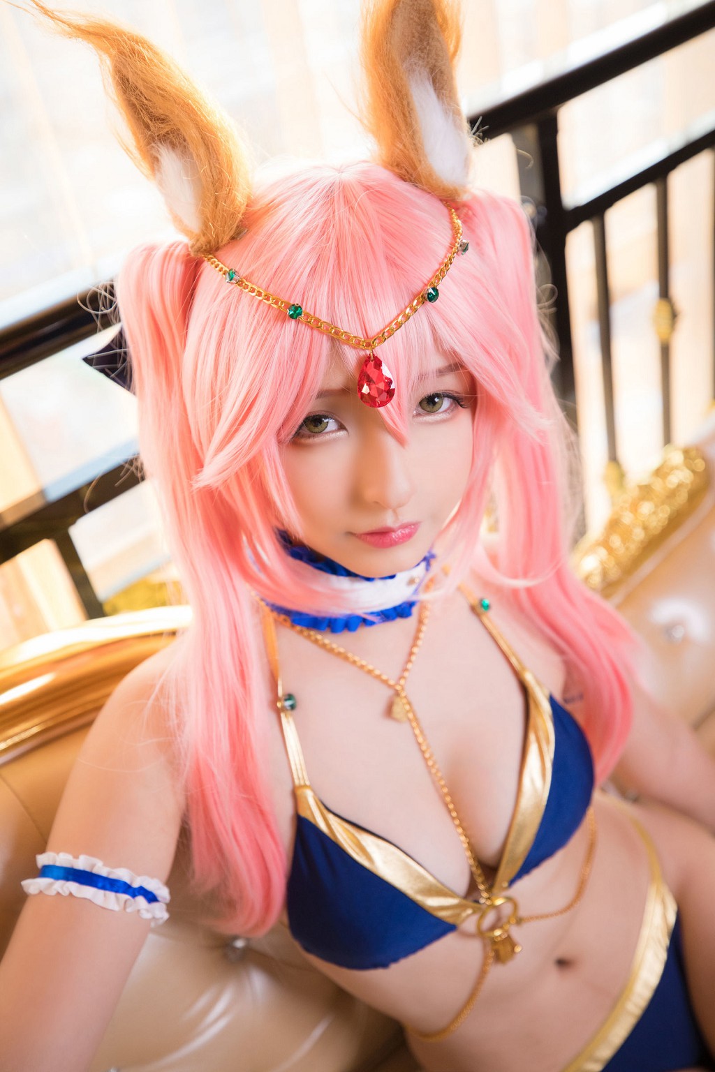 COSER神楽坂真冬《玉藻前舞娘 Mysterious Love》 [福利Cosplay] 写真集[150P]