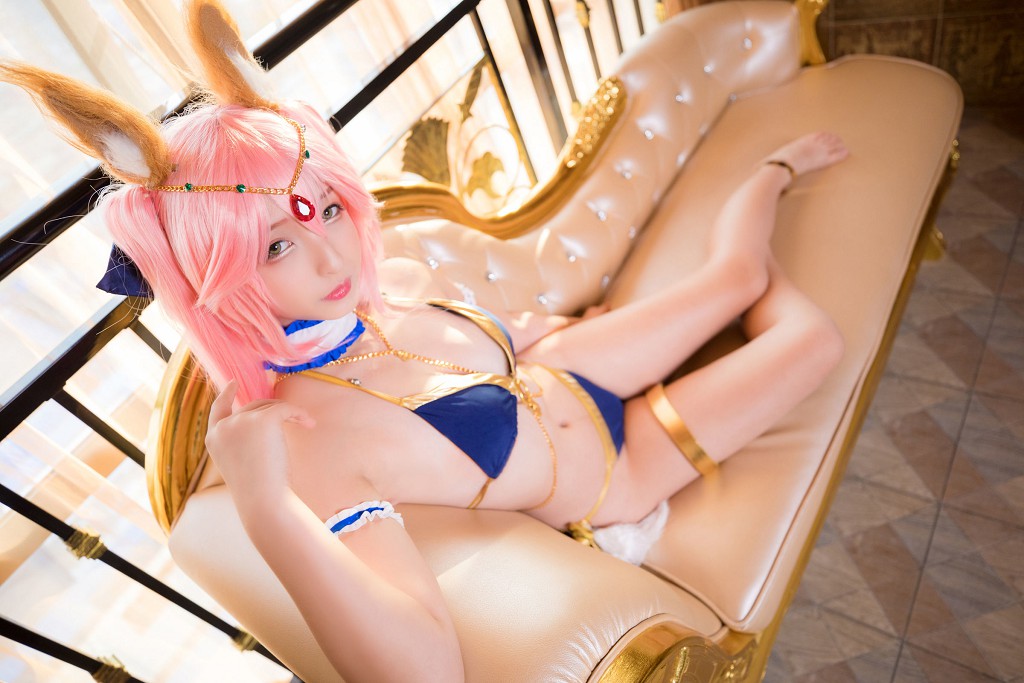 COSER神楽坂真冬《玉藻前舞娘 Mysterious Love》 [福利Cosplay] 写真集[150P]