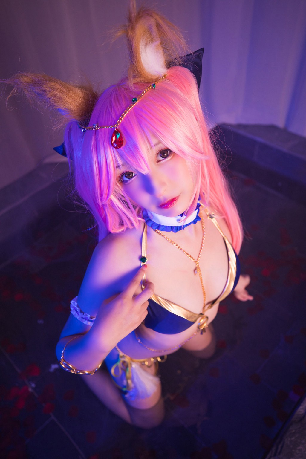 COSER神楽坂真冬《玉藻前舞娘 Mysterious Love》 [福利Cosplay] 写真集[150P]