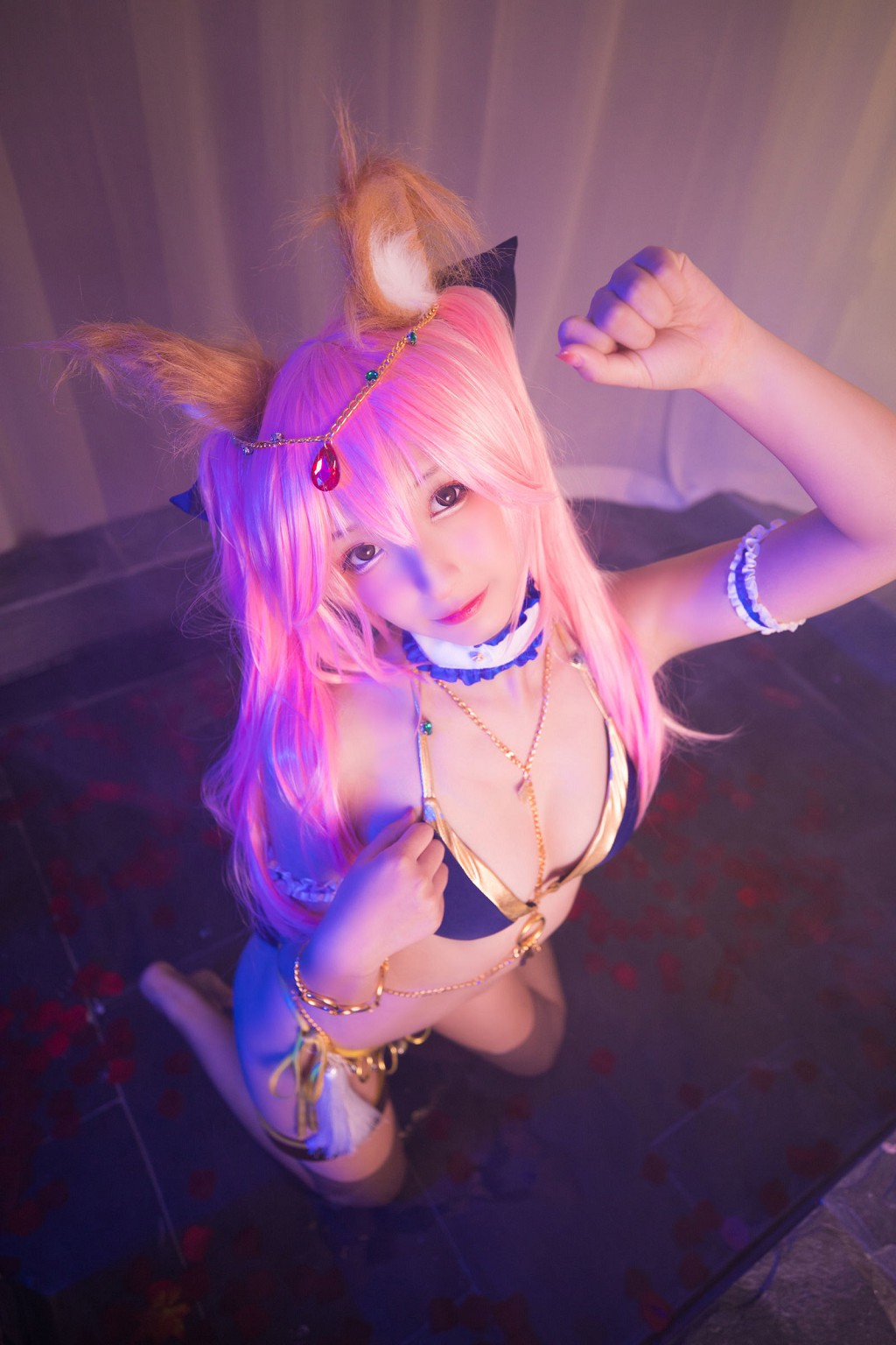 COSER神楽坂真冬《玉藻前舞娘 Mysterious Love》 [福利Cosplay] 写真集[150P]