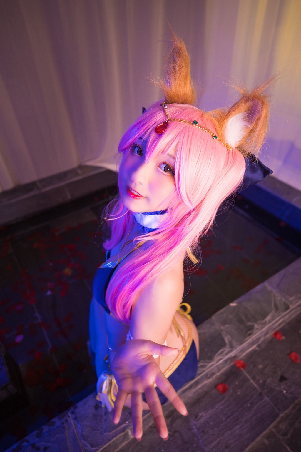 COSER神楽坂真冬《玉藻前舞娘 Mysterious Love》 [福利Cosplay] 写真集[150P]