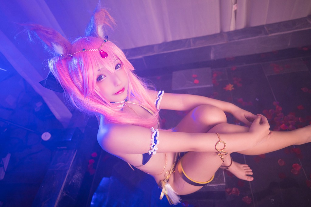 COSER神楽坂真冬《玉藻前舞娘 Mysterious Love》 [福利Cosplay] 写真集[150P]