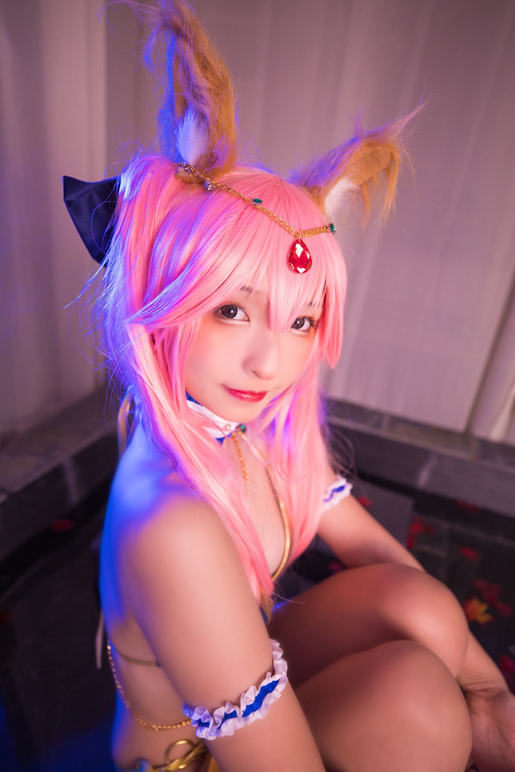 COSER神楽坂真冬《玉藻前舞娘 Mysterious Love》 [福利Cosplay] 写真集[150P]