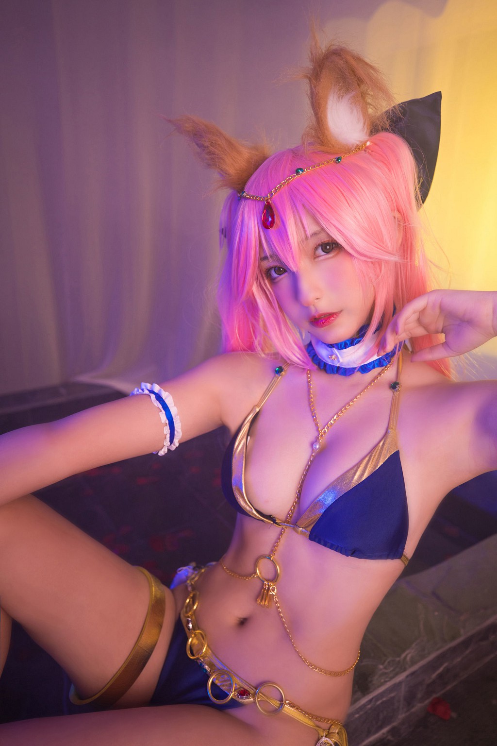 COSER神楽坂真冬《玉藻前舞娘 Mysterious Love》 [福利Cosplay] 写真集[150P]