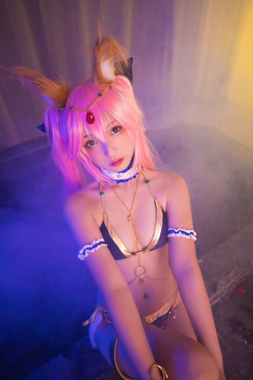 COSER神楽坂真冬《玉藻前舞娘 Mysterious Love》 [福利Cosplay] 写真集[150P]