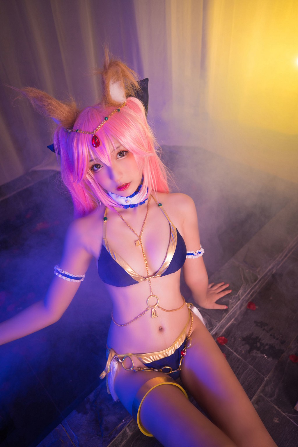 COSER神楽坂真冬《玉藻前舞娘 Mysterious Love》 [福利Cosplay] 写真集[150P]