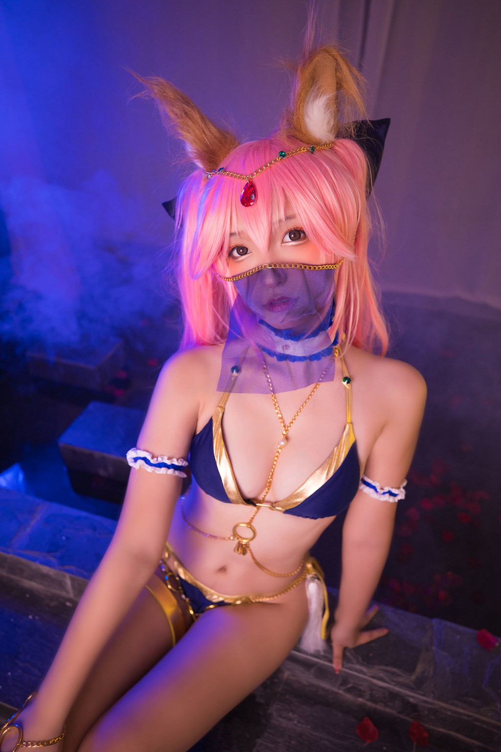 COSER神楽坂真冬《玉藻前舞娘 Mysterious Love》 [福利Cosplay] 写真集[150P]