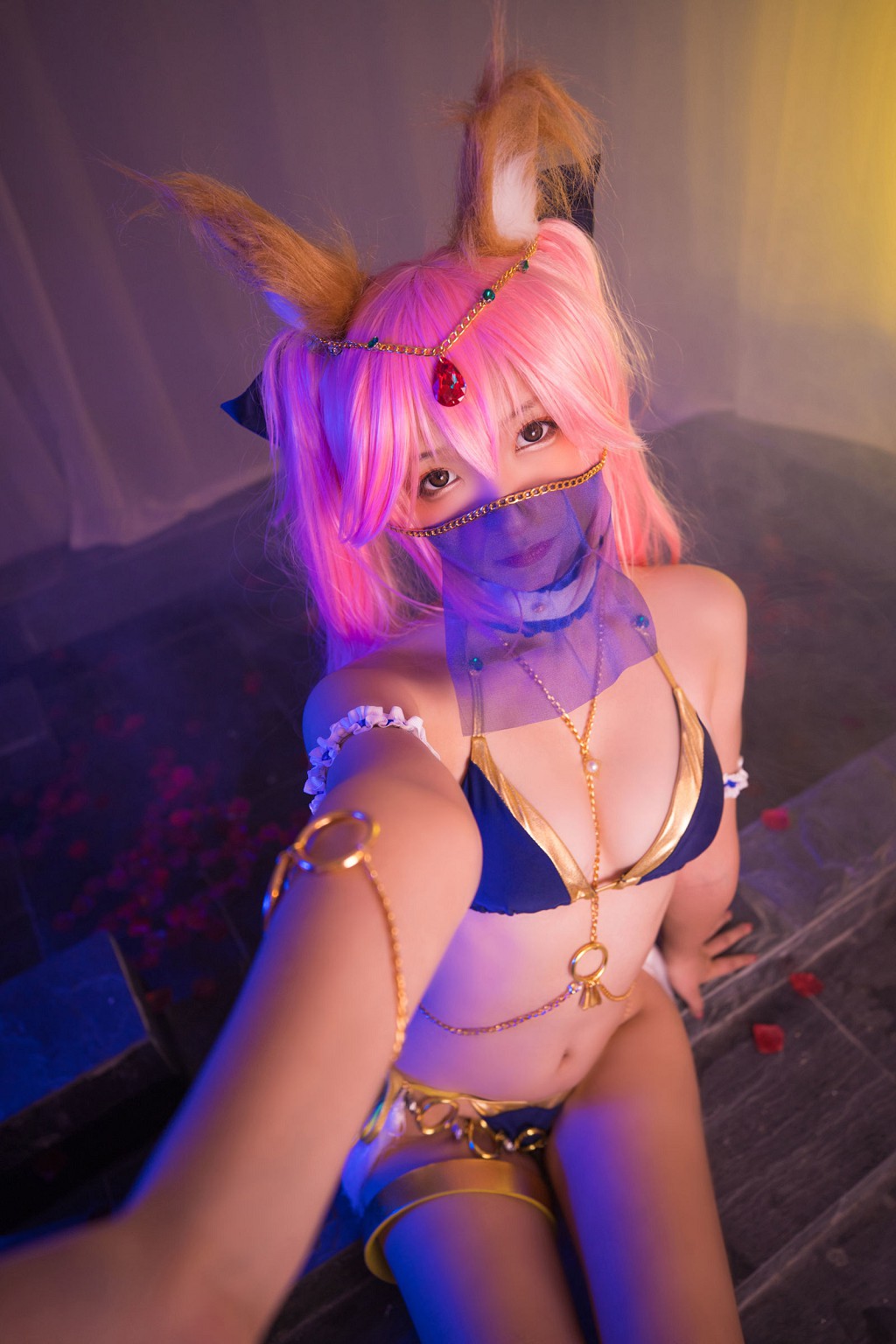 COSER神楽坂真冬《玉藻前舞娘 Mysterious Love》 [福利Cosplay] 写真集[150P]