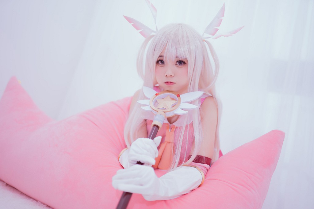 小野妹子w《猫系泳衣+魔法少女伊莉雅+金莲旗袍》 [Cosplay美女] 写真集[34P]