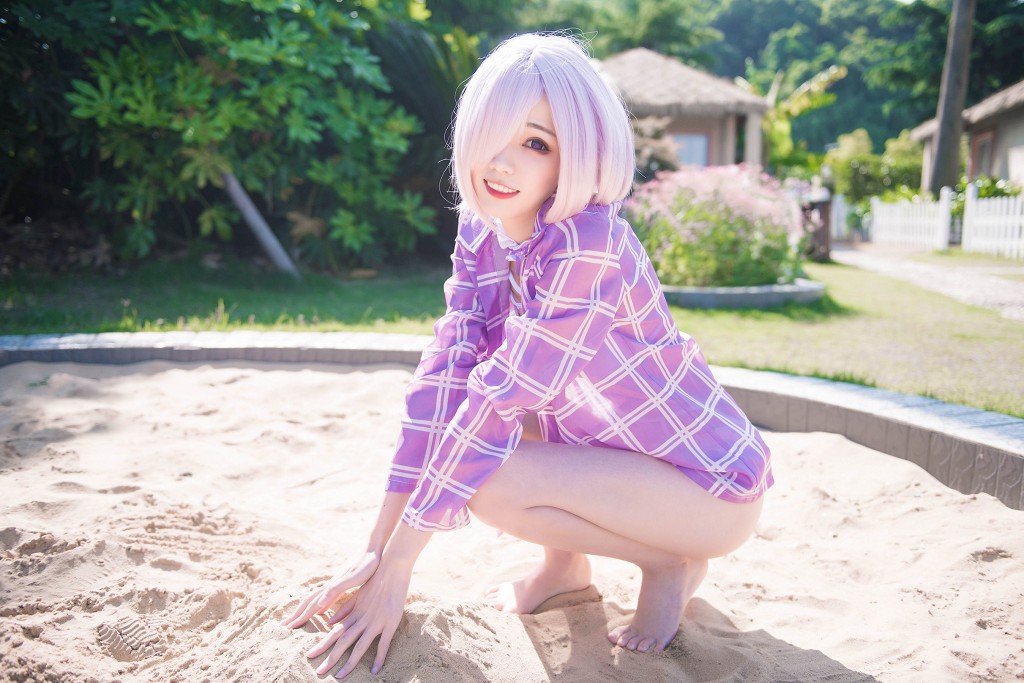 面饼仙儿黑丝女仆私房 写真套图