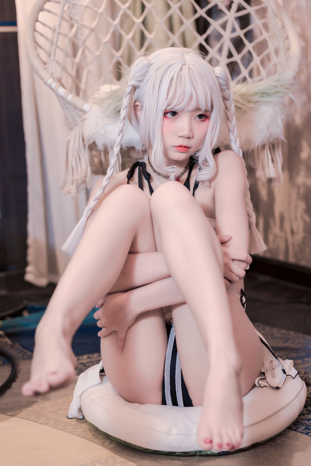 COSER五更百鬼 《黑白》 [Cosplay美女] 写真集[96P]
