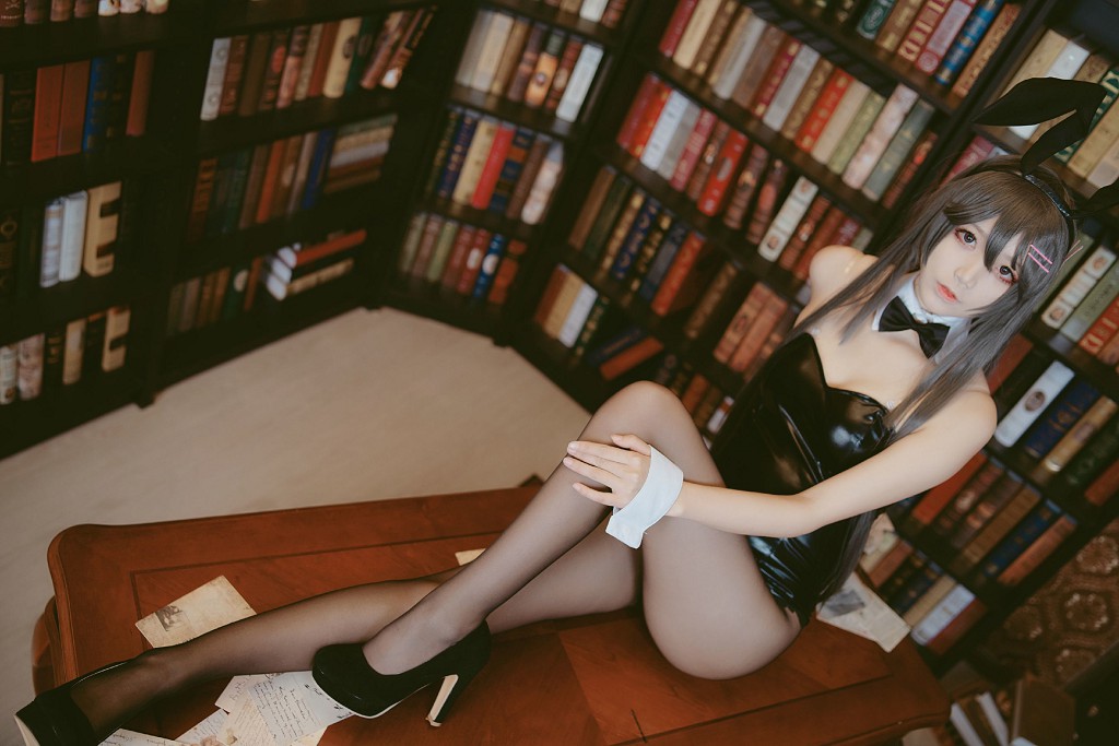 五更百鬼《樱岛麻衣兔女郎》 [Cosplay美女] 写真集[38P]