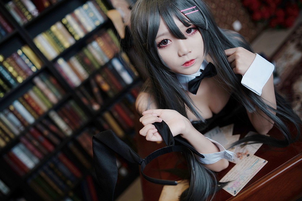 五更百鬼《樱岛麻衣兔女郎》 [Cosplay美女] 写真集[38P]