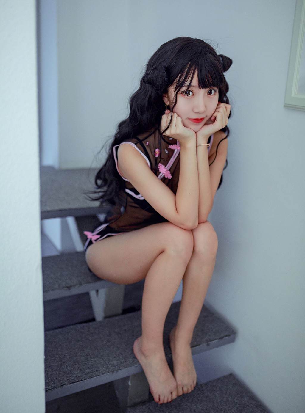 COSER黑川《爱宕兔女郎 小恶魔旗袍》 [Cosplay少女] 写真集[36P]