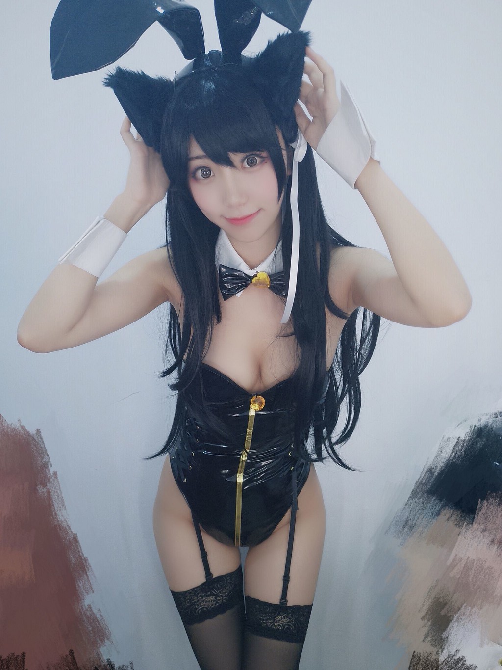 COSER黑川《爱宕兔女郎 小恶魔旗袍》 [Cosplay少女] 写真集[36P]