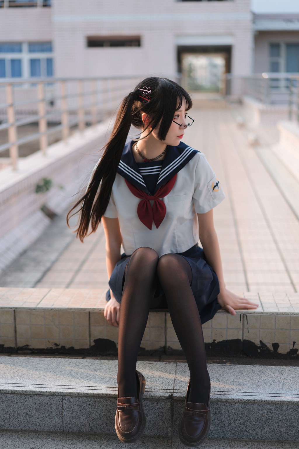 五更百鬼《JK制服》  [Cosplay美女] 写真集[43P]