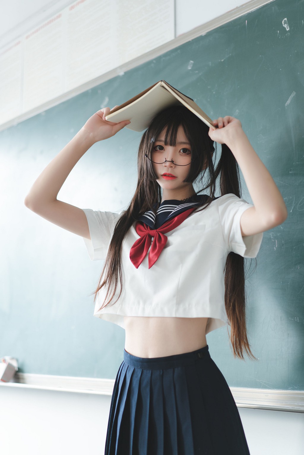 五更百鬼《JK制服》  [Cosplay美女] 写真集[43P]