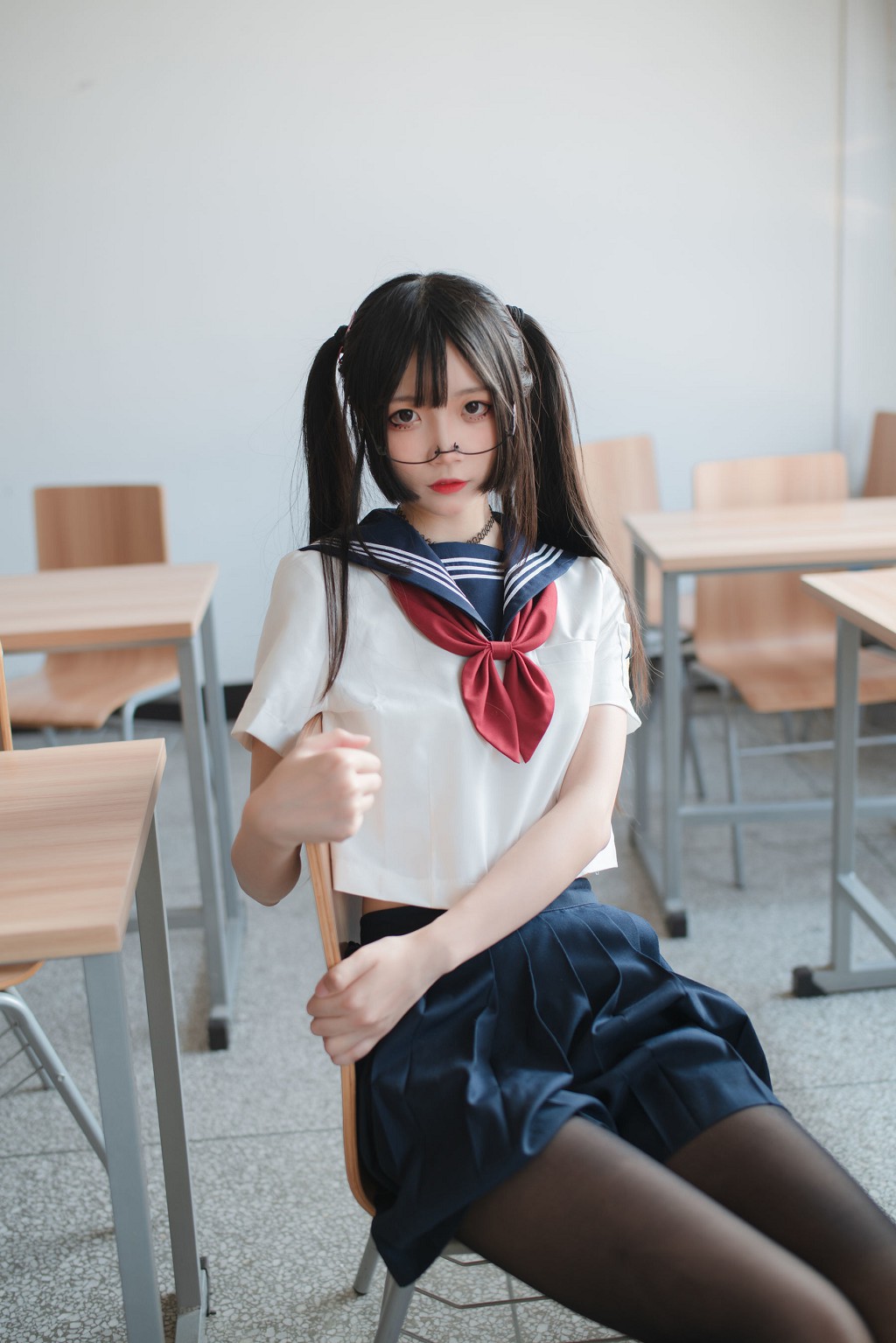 五更百鬼《JK制服》  [Cosplay美女] 写真集[43P]