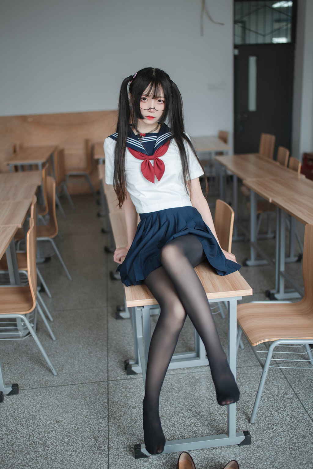 五更百鬼《JK制服》  [Cosplay美女] 写真集[43P]