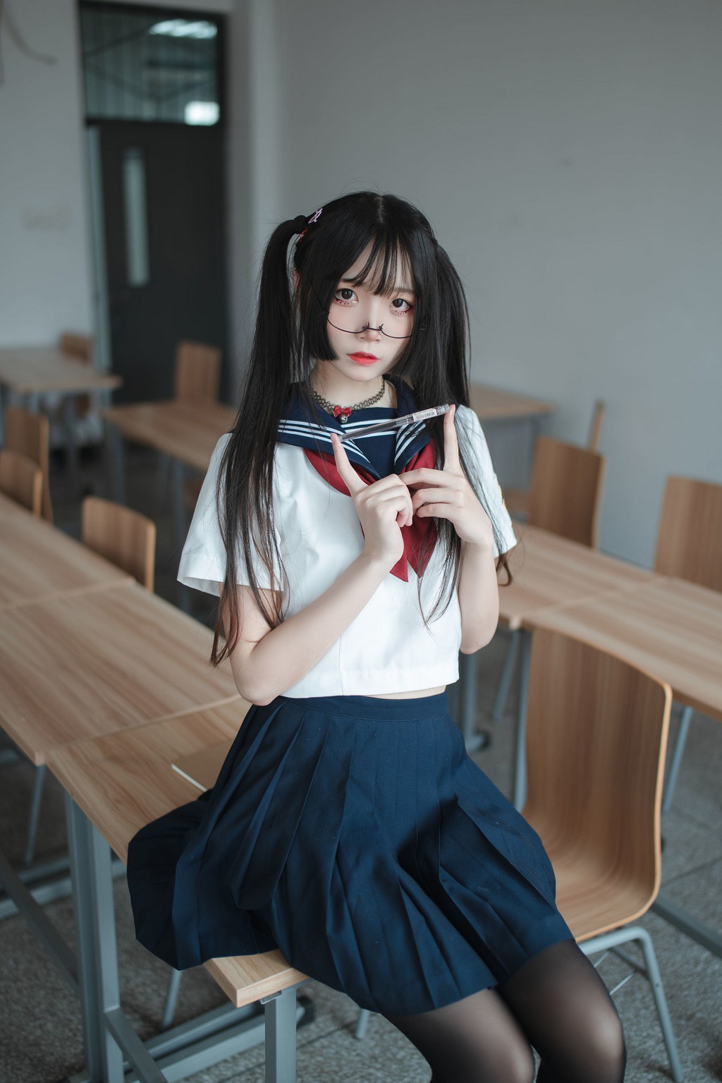 五更百鬼《JK制服》  [Cosplay美女] 写真集[43P]