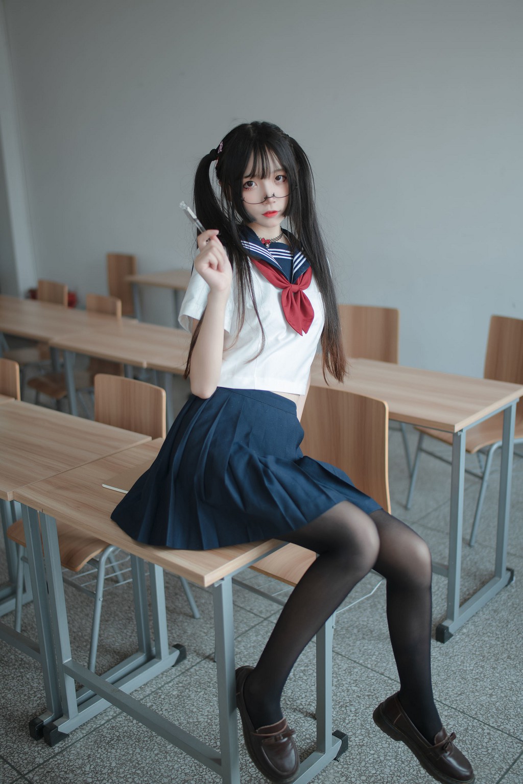 五更百鬼《JK制服》  [Cosplay美女] 写真集[43P]