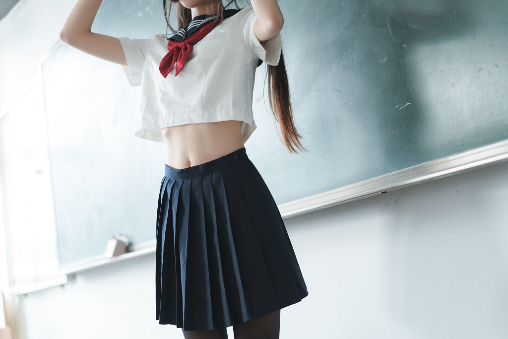 五更百鬼《JK制服》  [Cosplay美女] 写真集[43P]