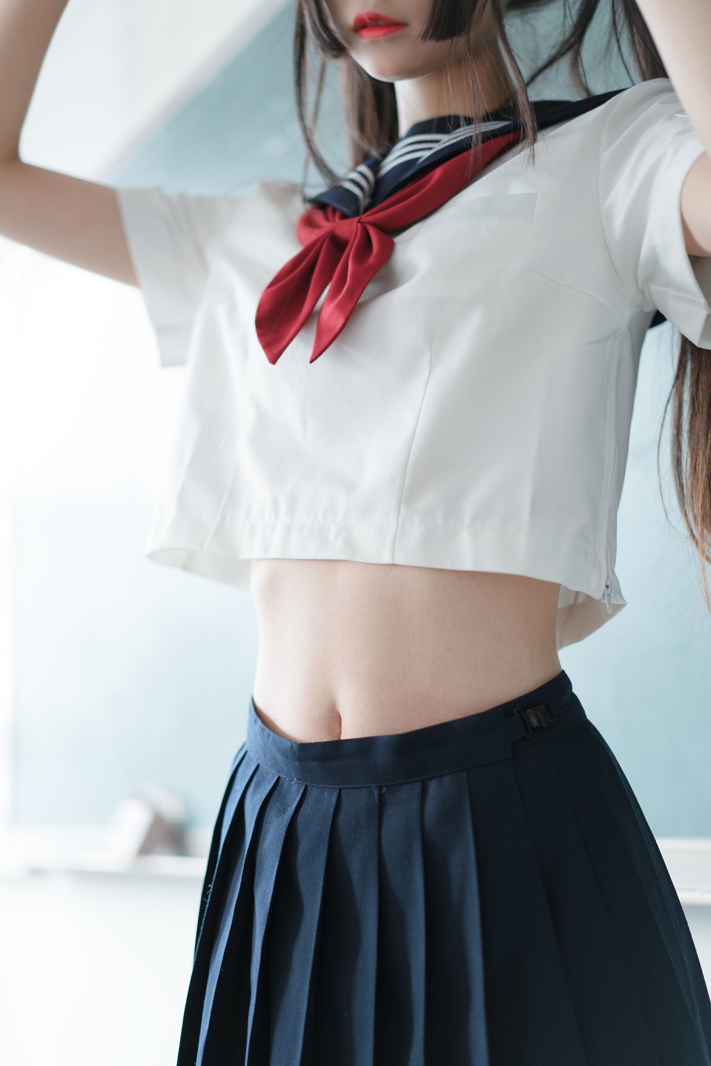 五更百鬼《JK制服》  [Cosplay美女] 写真集[43P]