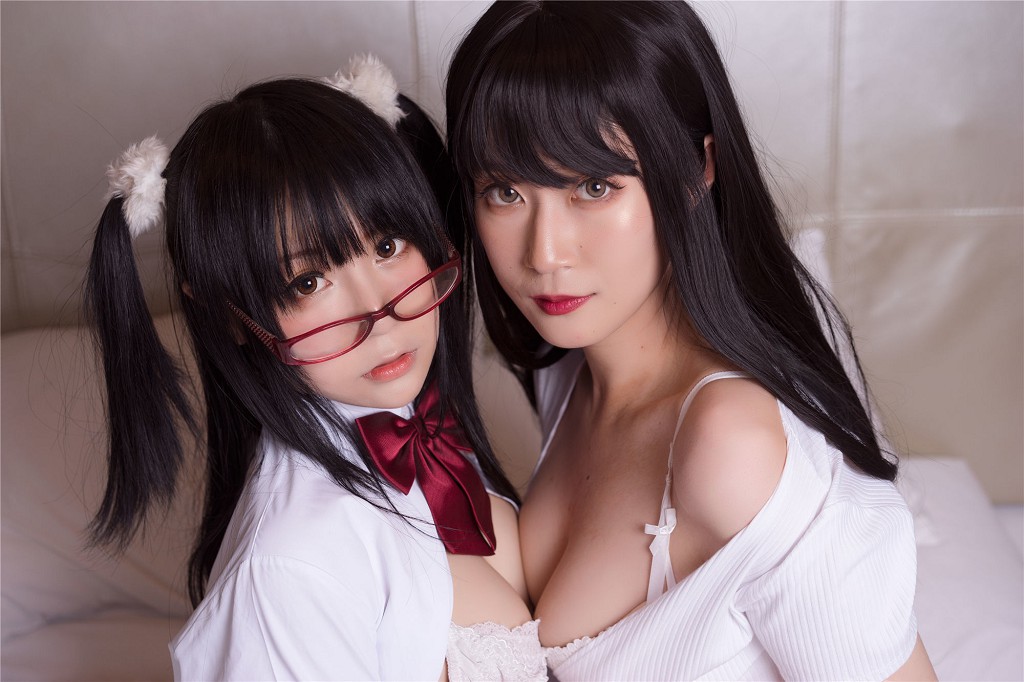 COSER白银81&摇摇乐《姐妹丝诱》 [Cosplay福利] 写真集[107P]