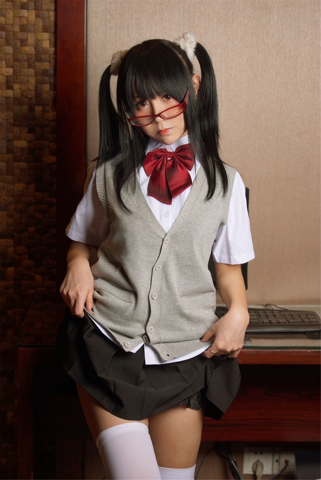 COSER白银81&摇摇乐《姐妹丝诱》 [Cosplay福利] 写真集[107P]