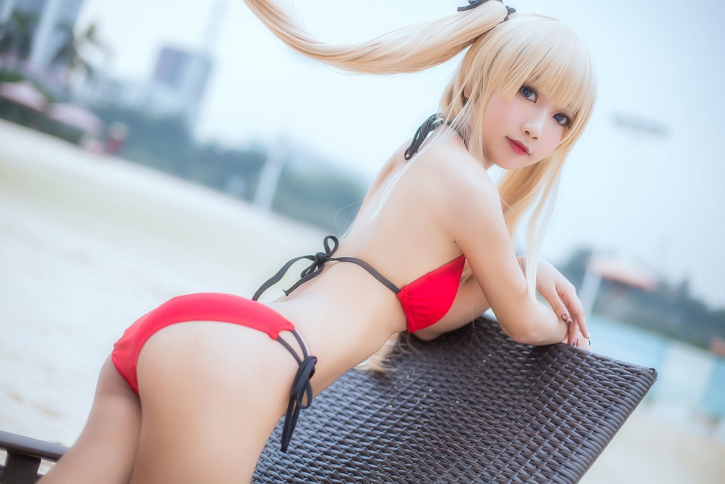 鬼畜瑶《酒吧兔女郎 泳装魔女》 [Cosplay福利] 写真集[35P]