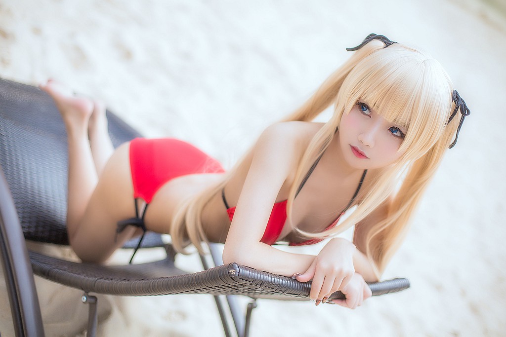 鬼畜瑶《酒吧兔女郎 泳装魔女》 [Cosplay福利] 写真集[35P]