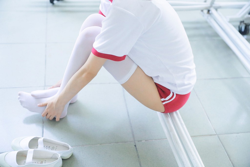 桜桃喵 - 蓝白水手服