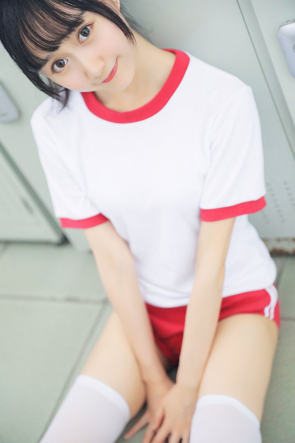 桜桃喵 - 蓝白水手服