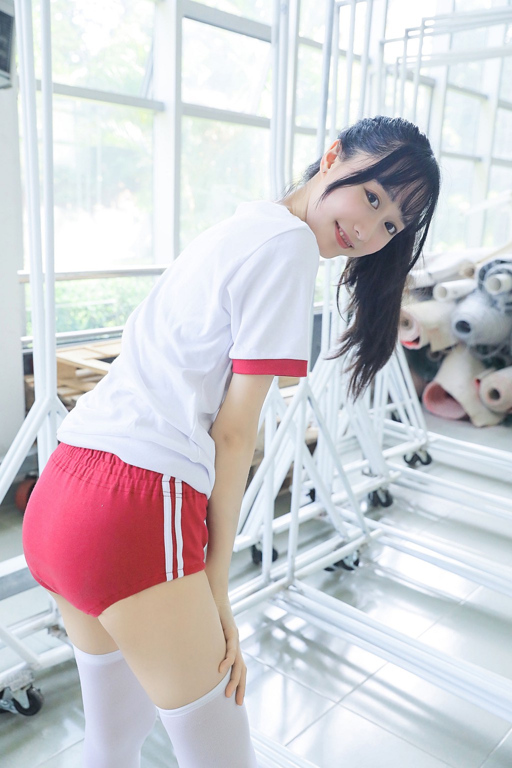 桜桃喵 - 蓝白水手服