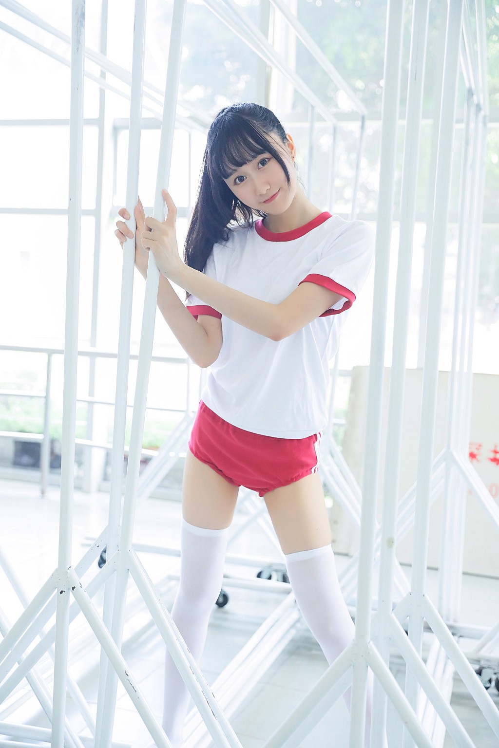 桜桃喵 - 蓝白水手服