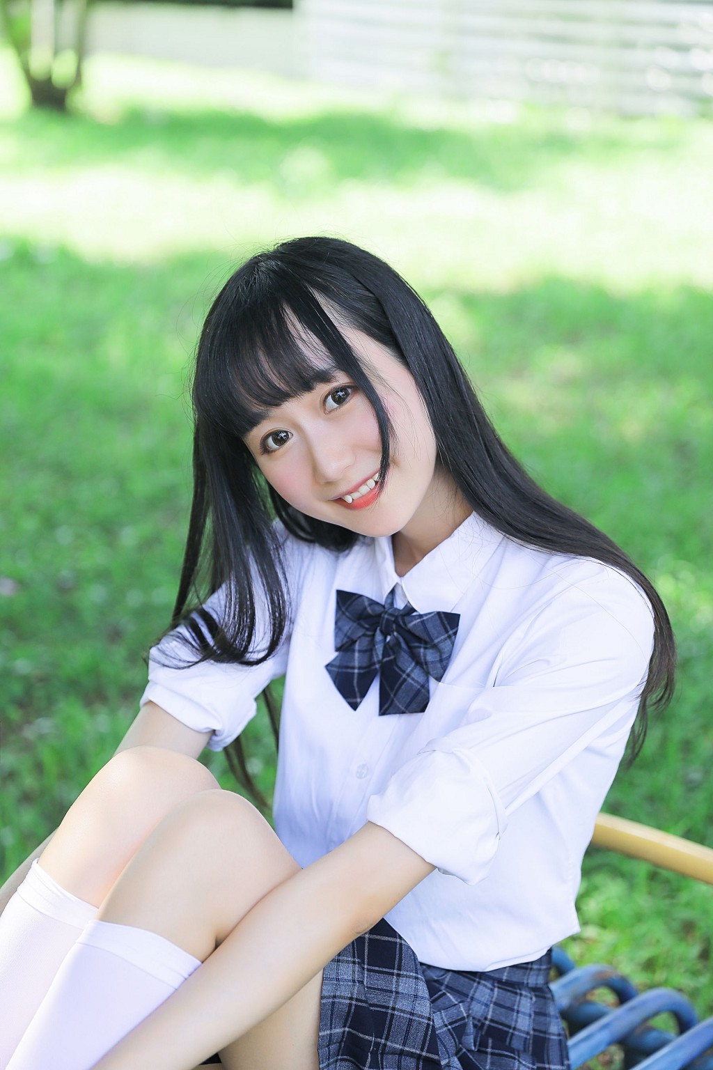 桜桃喵 - 蓝白水手服