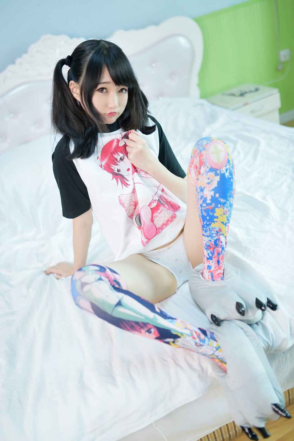 桜桃喵 - 粉色浴缸