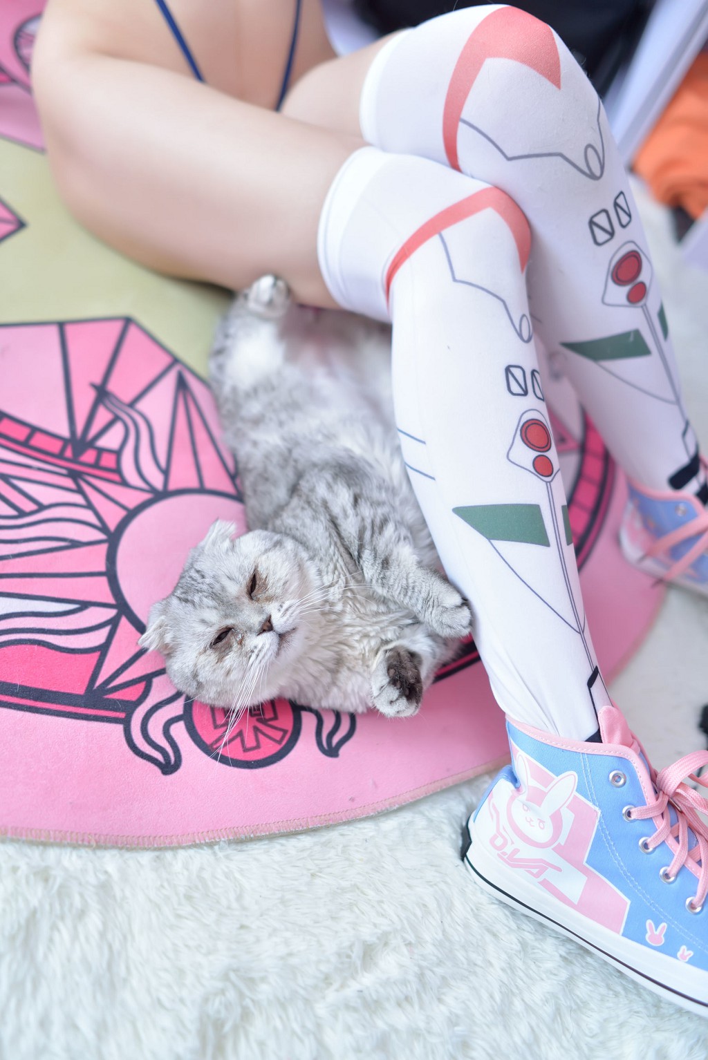 桜桃喵 - 粉色浴缸