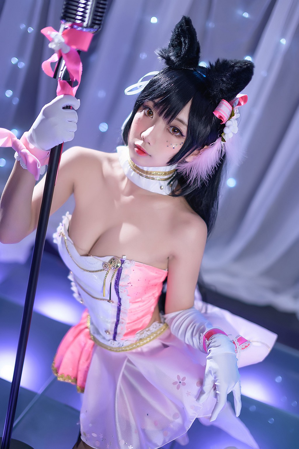 鬼畜瑶《时崎狂三 大狗打歌服》 [Cosplay福利] 写真集[35P]