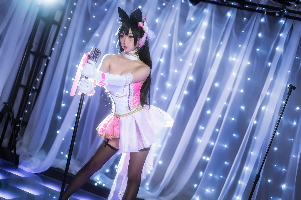 鬼畜瑶《时崎狂三 大狗打歌服》 [Cosplay福利] 写真集[35P]